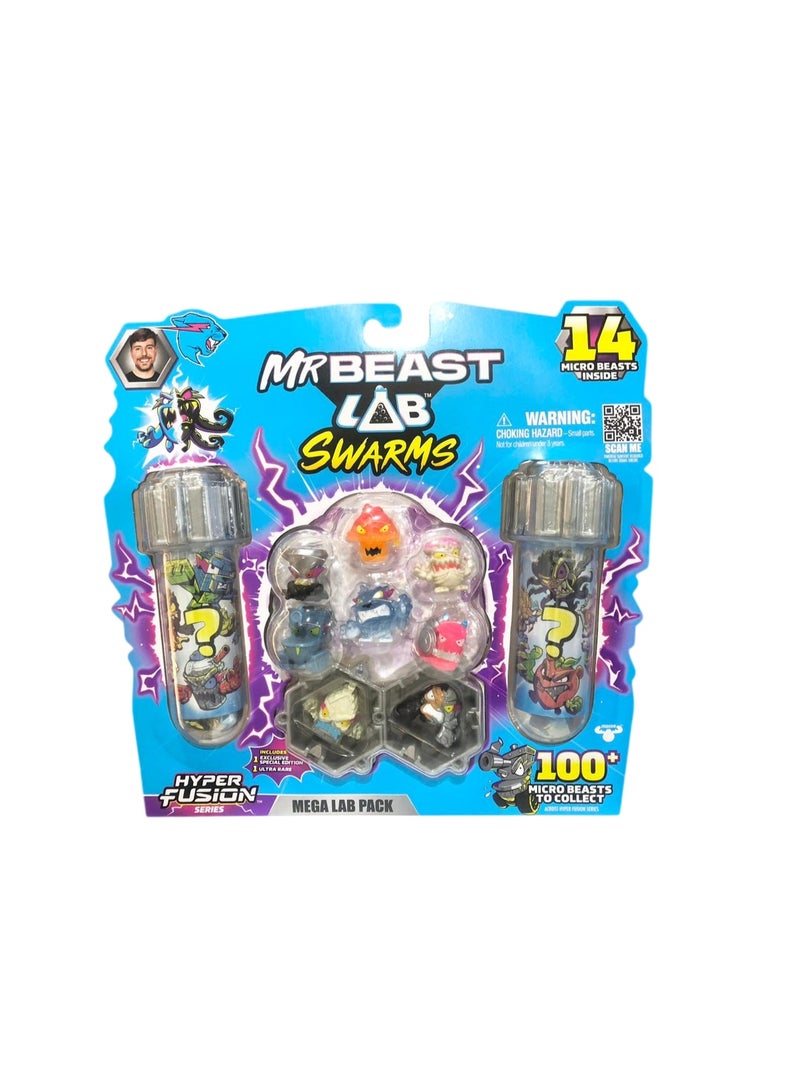 Mr.Beast Swarms Series 3 Mega Lab 14-Pack Mystery Collectible Figures